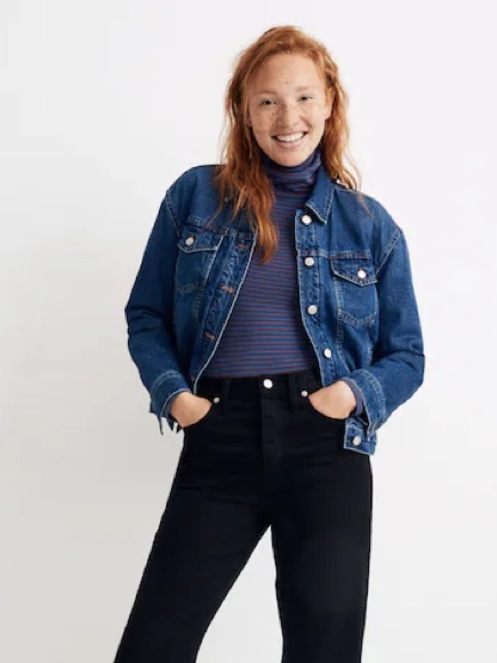 Madewell quilt lined Jean jacket